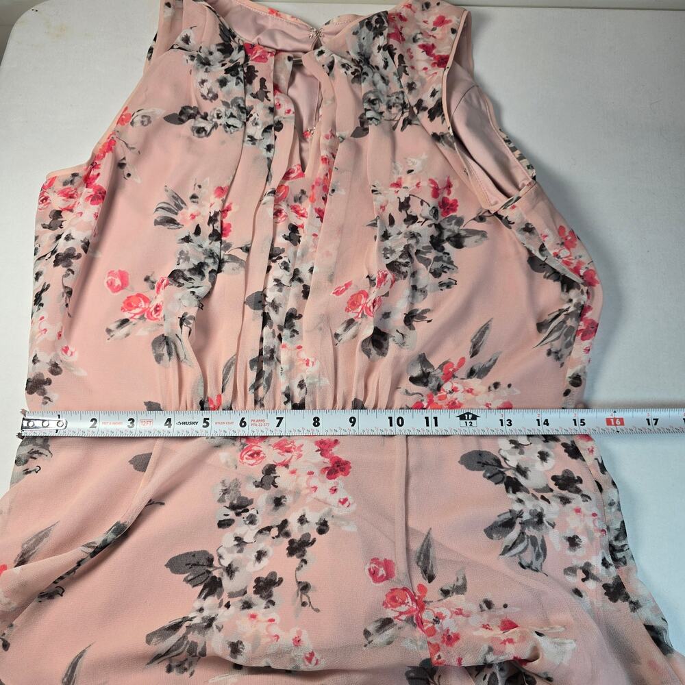 White House Black Market Sleevless Floral Dress. Size 10. Ret. $160 - Picture 10 of 12